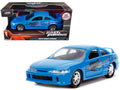 Mia's Acura Integra Light Blue with Graphics 'Fast & Furious' Movie 1/32 Diecast Model Car by Jada