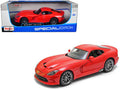 2013 Dodge Viper GTS SRT Red 1/18 Diecast  Model Car by Maisto