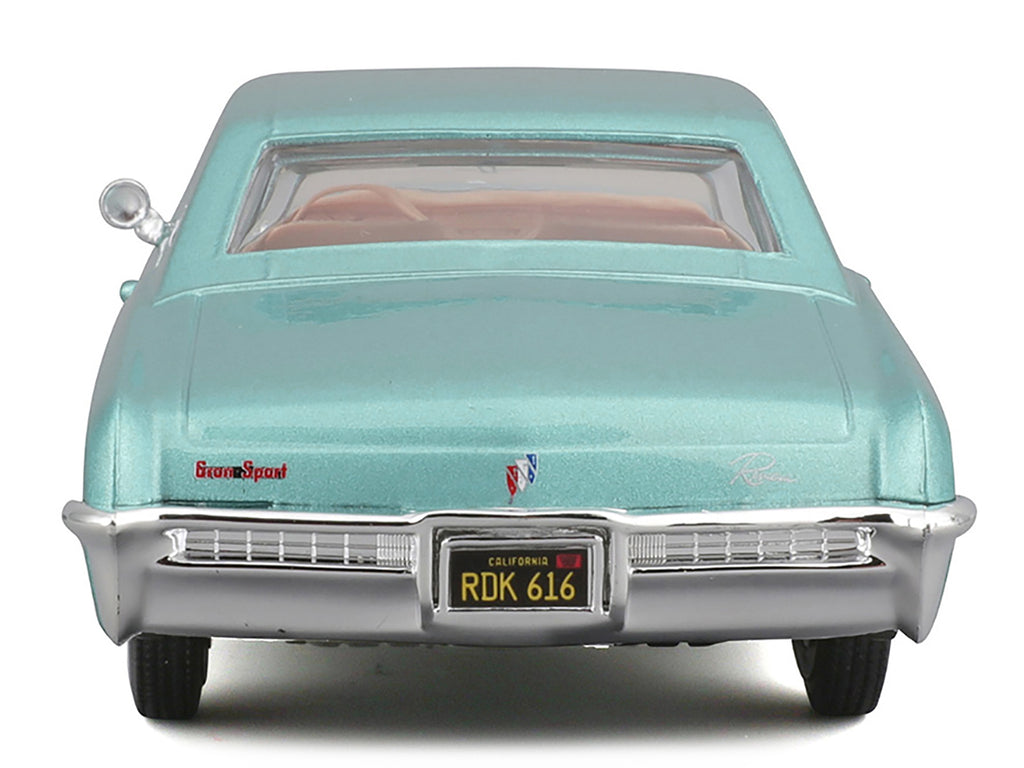 1965 Buick Riviera Gran Sport Light Blue Metallic 'Special Edition' Series 1/26 Diecast Model Car by Maisto