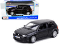Volkswagen Golf R32 Matt Black 'Special Edition' Series 1/24 Diecast Model Car by Maisto
