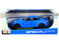 2020 Ford Mustang Shelby GT500 Light Blue 'Special Edition' 1/18 Diecast Model Car by Maisto