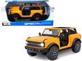 2021 Ford Bronco Badlands Orange Metallic 'Special Edition' 1/18 Diecast Model Car by Maisto