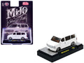 1995 Chevrolet Astro Van 'Slow & Low' White Limited Edition to 6720 pieces Worldwide 1/64 Diecast Model Car by M2 Machines