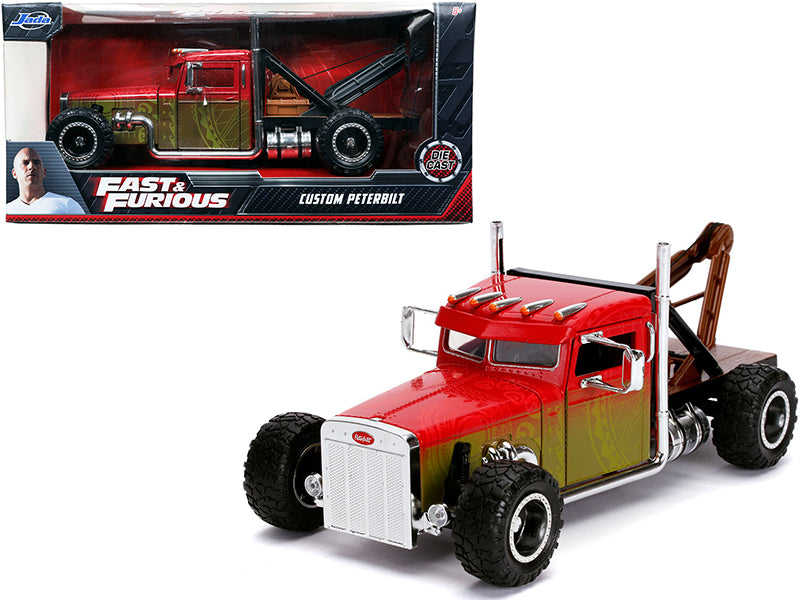 Custom Peterbilt Tow Truck 'Fast & Furious' Series 1/24 Diecast Model by Jada