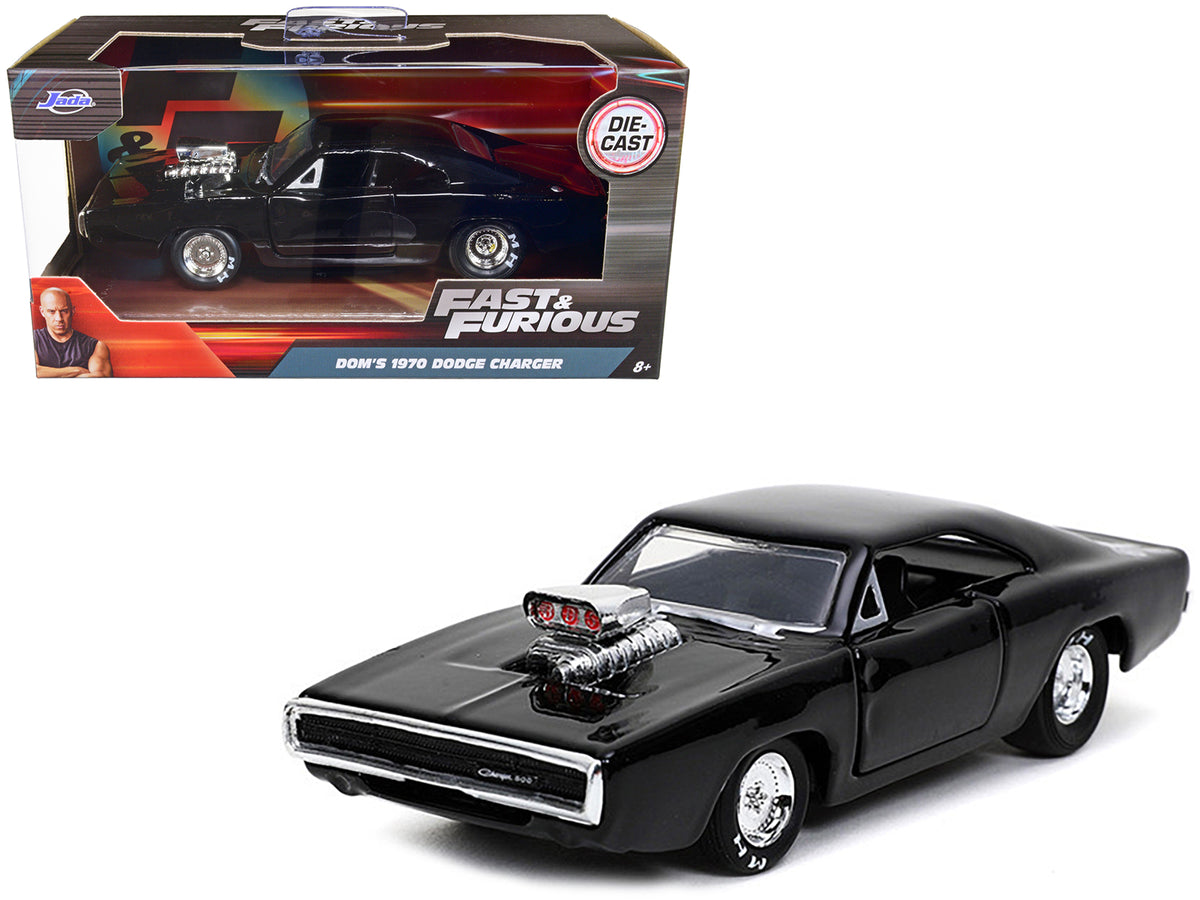 Dom's 1970 Dodge Charger 500 Black 'Fast & Furious 9 F9' (2021) Movie 1/32 Diecast Model Car by Jada