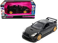 Toyota Celica GT-S Black with Carbon Hood and Sunroof 'Maisto Design Tokyo Mod' Series 1/24 Diecast Model Car by Maisto