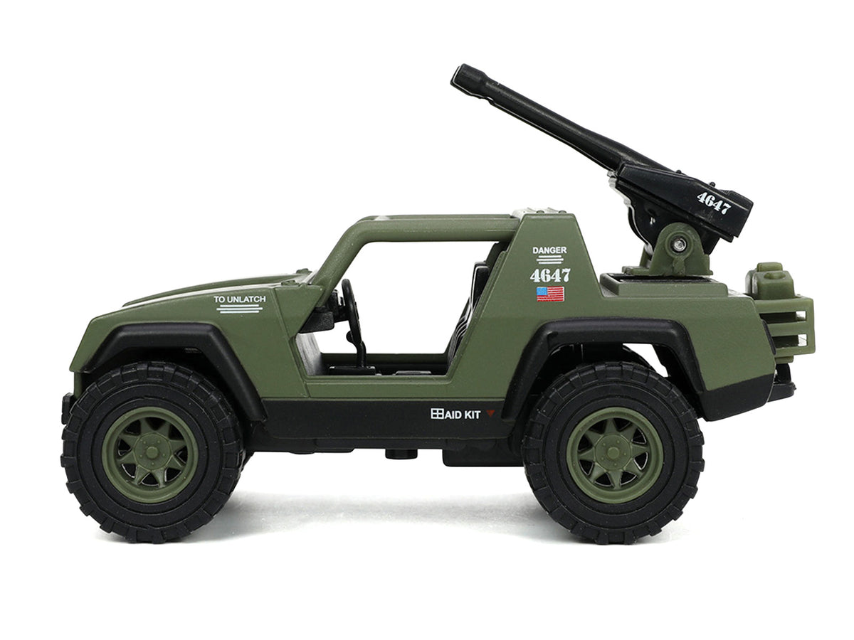 V.A.M.P. Olive Green 'G.I. Joe' 'Hollywood Rides' Series 1/32 Diecast Car Model by Jada