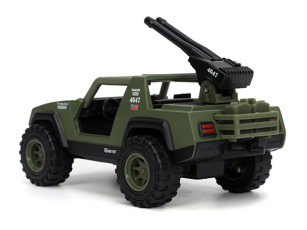 V.A.M.P. Olive Green 'G.I. Joe' 'Hollywood Rides' Series 1/32 Diecast Car Model by Jada