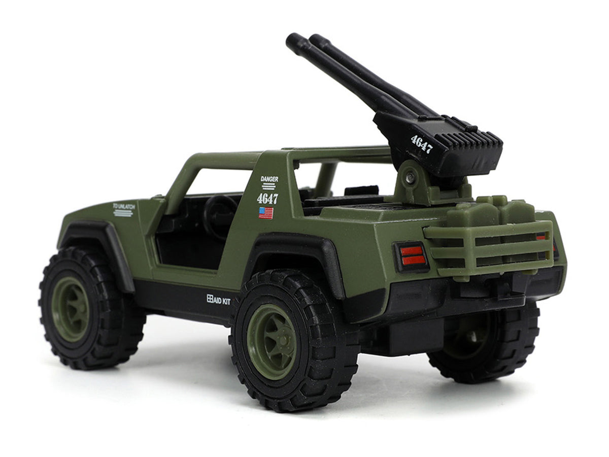 V.A.M.P. Olive Green 'G.I. Joe' 'Hollywood Rides' Series 1/32 Diecast Car Model by Jada