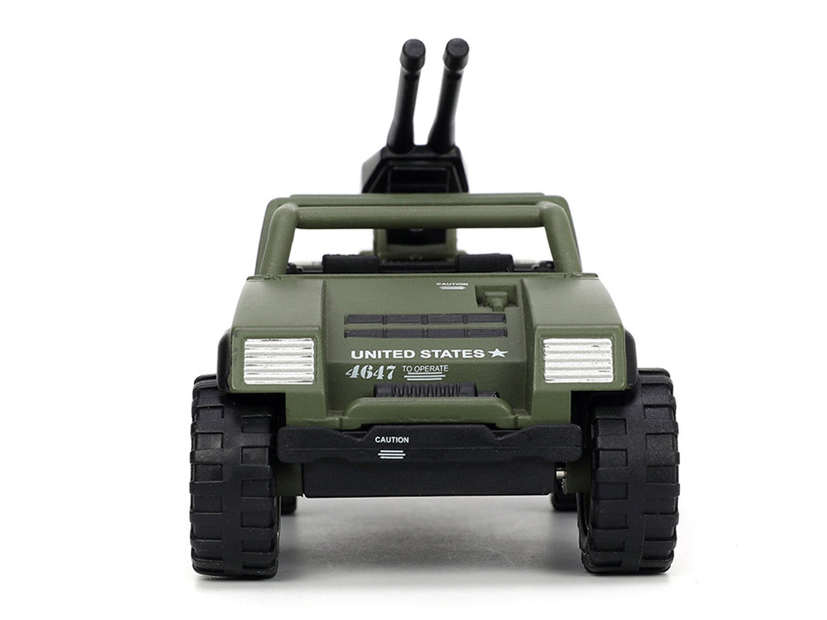 V.A.M.P. Olive Green 'G.I. Joe' 'Hollywood Rides' Series 1/32 Diecast Car Model by Jada