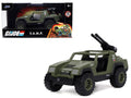 V.A.M.P. Olive Green 'G.I. Joe' 'Hollywood Rides' Series 1/32 Diecast Car Model by Jada