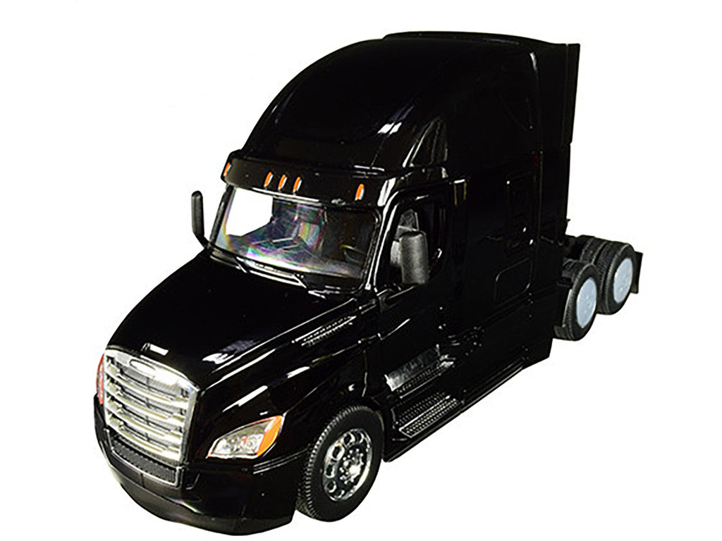 Freightliner Cascadia Truck Black 'Transporter' 1/32 Diecast Model by Welly