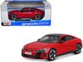 2022 Audi RS e-Tron GT Red with Black Top and Sunroof 'Special Edition' Series 1/25 Diecast Model Car by Maisto