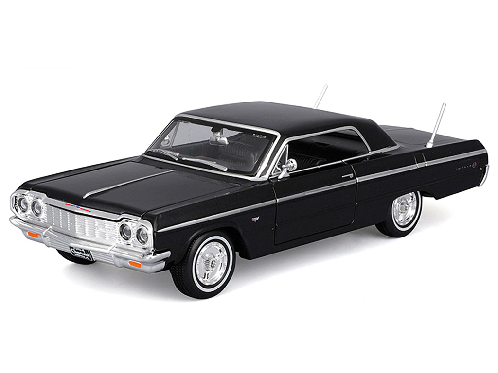 1964 Chevrolet Impala SS Black 'Special Edition' Series 1/26 Diecast Model Car by Maisto