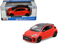 2021 Toyota GR Yaris Red with Carbon Top 'Special Edition' Series 1/24 Diecast Model Car by Maisto