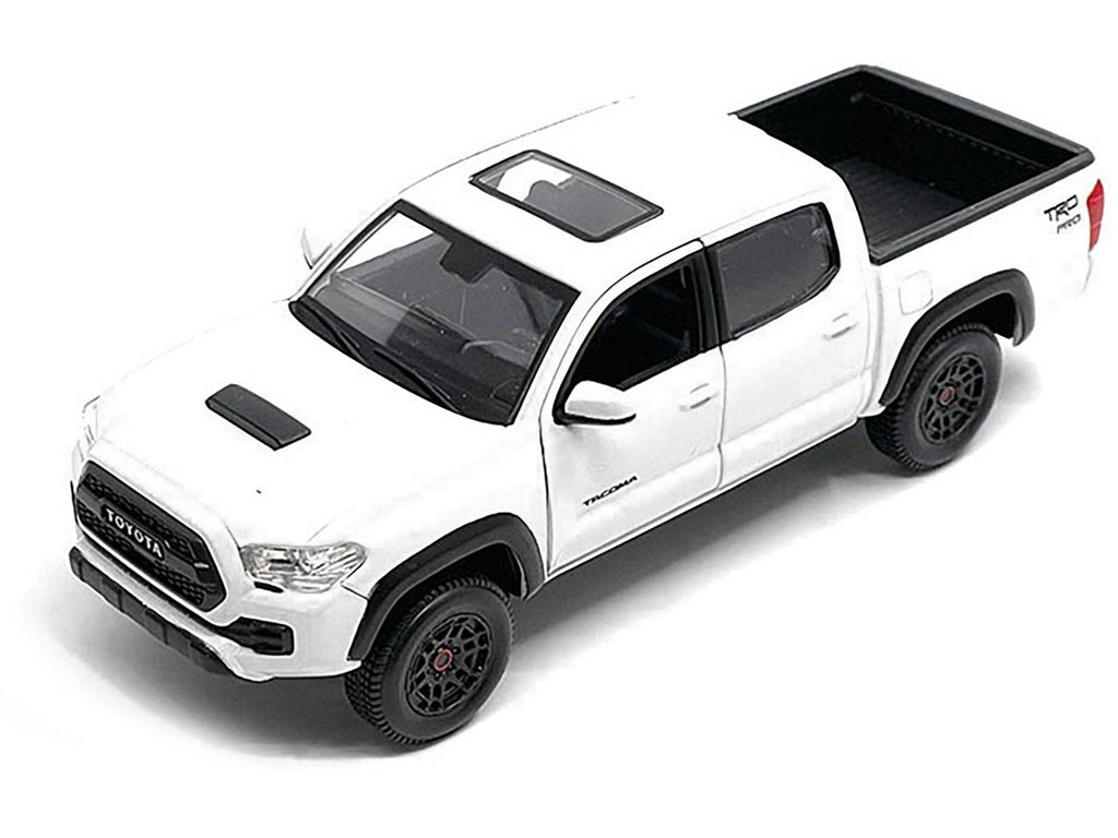 2023 Toyota Tacoma TRD PRO Pickup Truck White with Sunroof 'Special Edition' Series 1/27 Diecast Model Car by Maisto