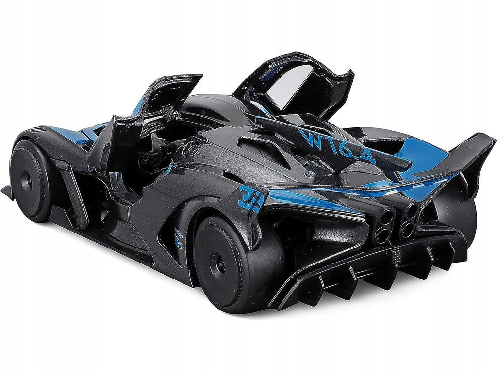 Bugatti Bolide Blue and Black Metallic 'Special Edition' Series 1/24 Diecast Model Car by Maisto