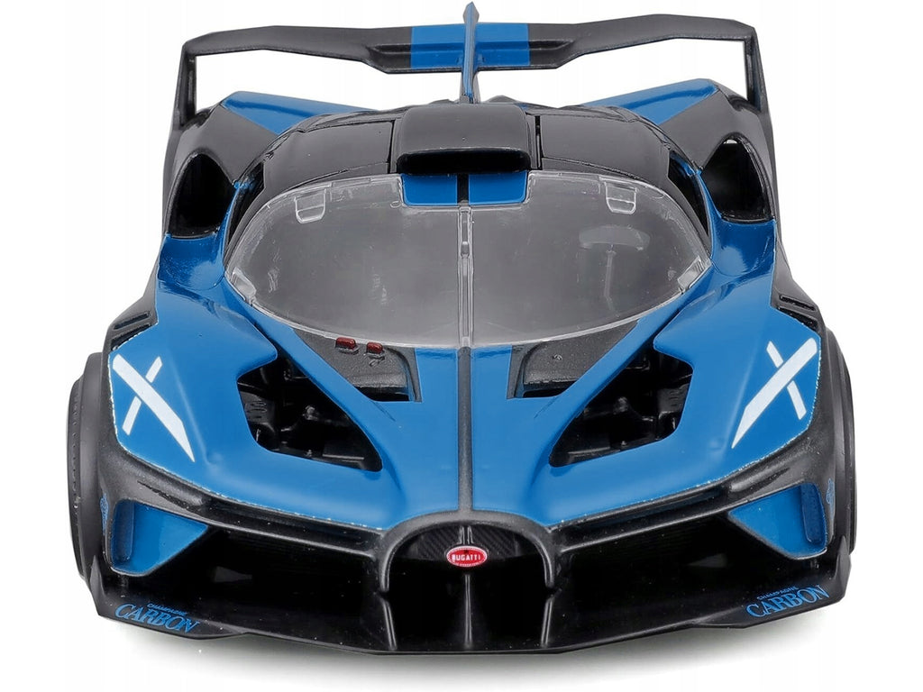 Bugatti Bolide Blue and Black Metallic 'Special Edition' Series 1/24 Diecast Model Car by Maisto