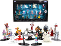 Tim Burton's 'The Nightmare Before Christmas' Set of 18 Diecast Figurines 'Nano Metalfigs' Series by Jada