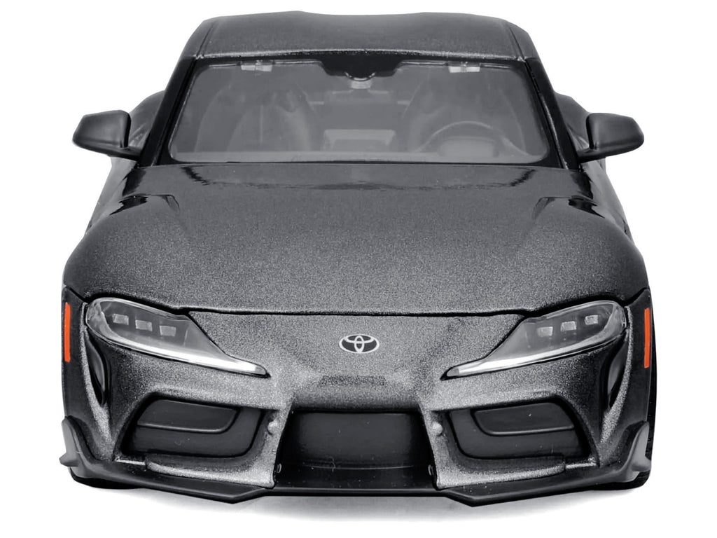 Toyota GR Supra Gray Metallic 'Special Edition' Series 1/24 Diecast Model Car by Maisto