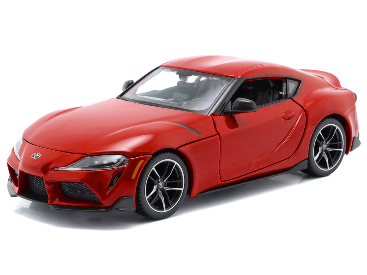 Toyota GR Supra Red 'Special Edition' Series 1/24 Diecast Model Car by Maisto
