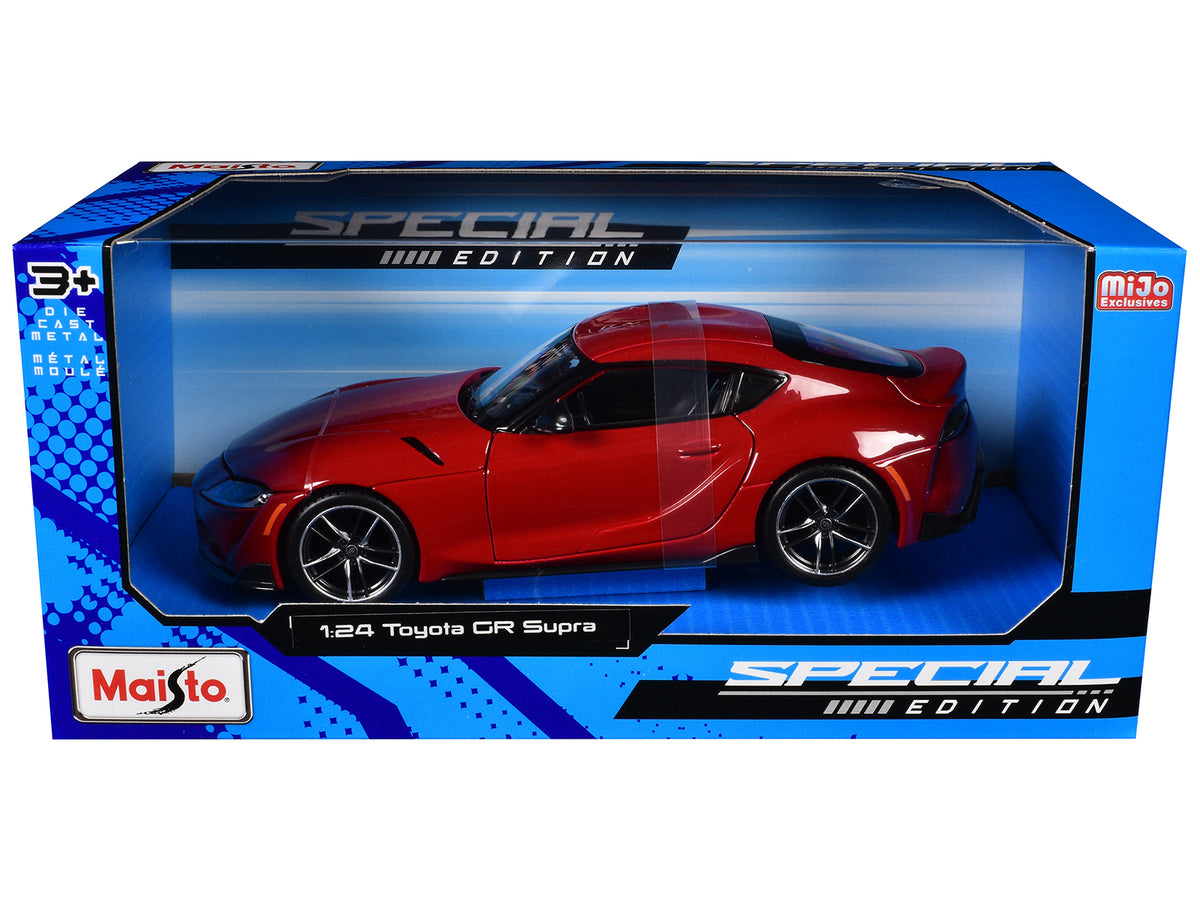 Toyota GR Supra Red 'Special Edition' Series 1/24 Diecast Model Car by Maisto