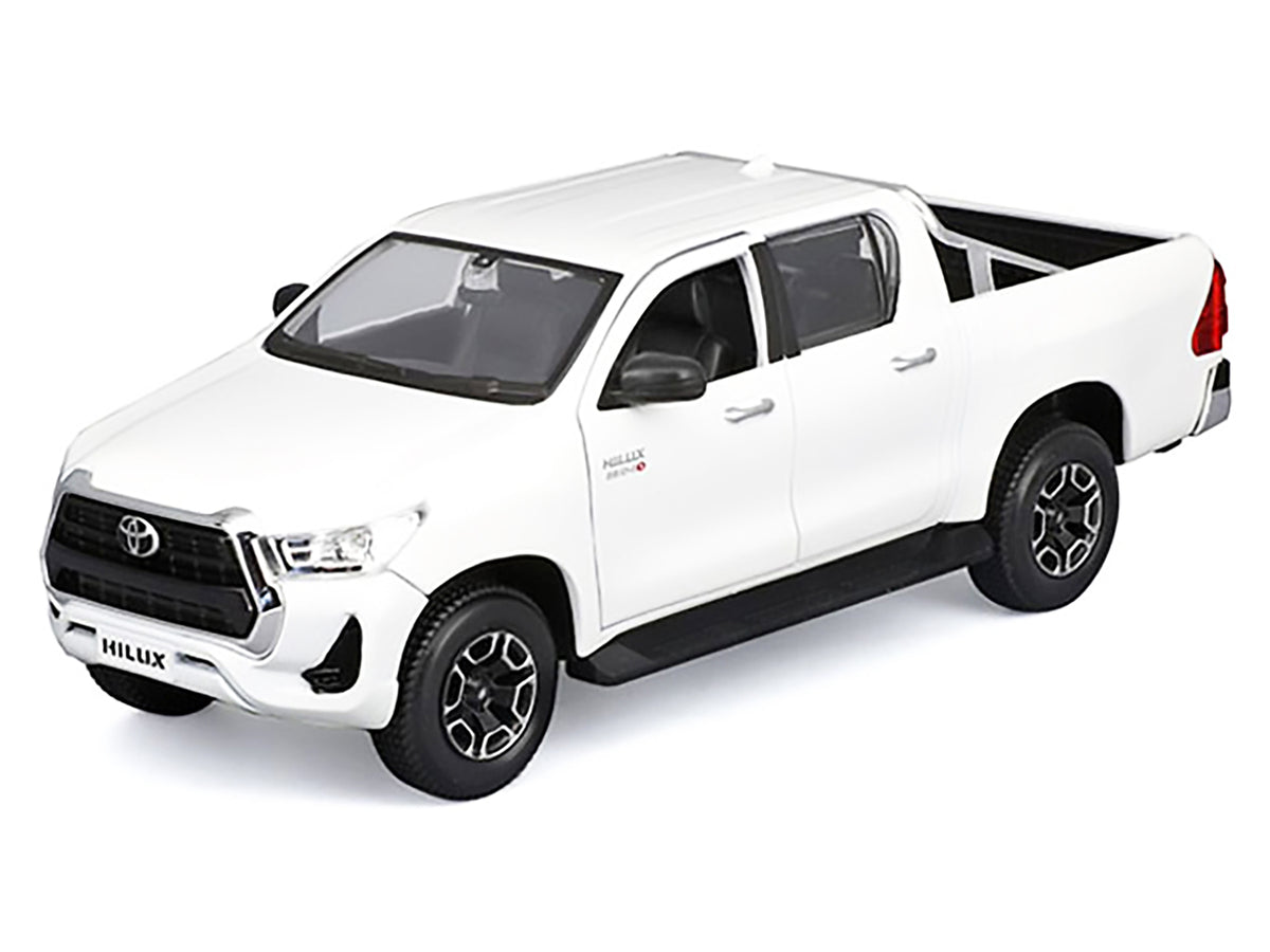 Toyota Hilux Pickup Truck White 'Special Edition' Series 1/27 Diecast Model Car by Maisto