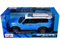 2024 Toyota Land Cruiser Blue with White Top 'Special Edition' Series 1/24 Diecast Model Car by Maisto