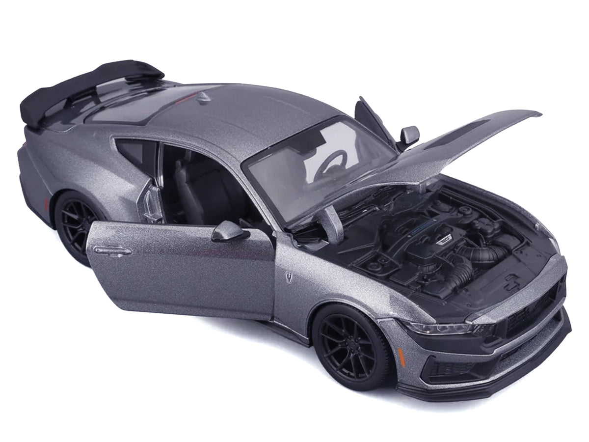 2024 Ford Mustang Dark Horse Dark Gray Metallic 'Special Edition' Series 1/24 Diecast Model Car by Maisto