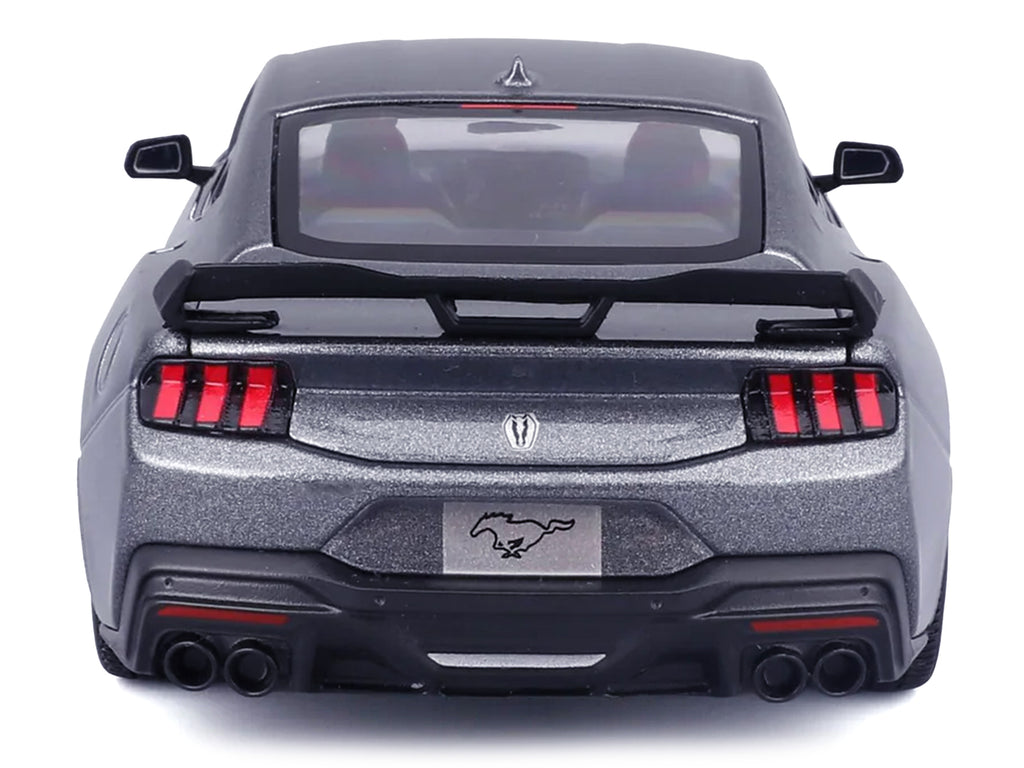 2024 Ford Mustang Dark Horse Dark Gray Metallic 'Special Edition' Series 1/24 Diecast Model Car by Maisto