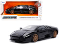 Lamborghini Murcielago LP640 Black with Copper Wheels 'Hyper-Spec' Series 1/24 Diecast Model Car by Jada