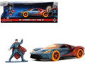 2017 Ford GT and Doctor Strange Diecast Figurine 'Avengers' 'Marvel' Series 'Hollywood Rides' 1/32 Diecast Model Car by Jada