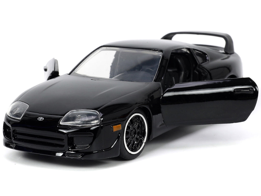 1995 Toyota Supra Black 'Fast & Furious' Movie 1/32 Diecast Model Car by Jada
