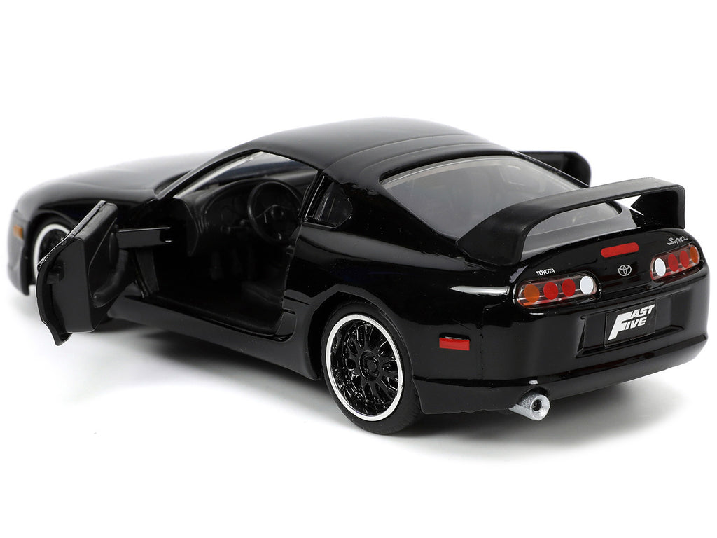 1995 Toyota Supra Black 'Fast & Furious' Movie 1/32 Diecast Model Car by Jada