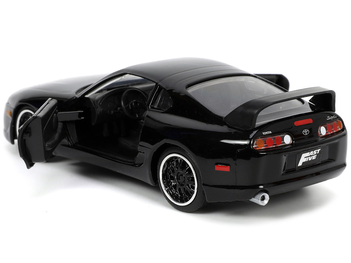 1995 Toyota Supra Black 'Fast & Furious' Movie 1/32 Diecast Model Car by Jada
