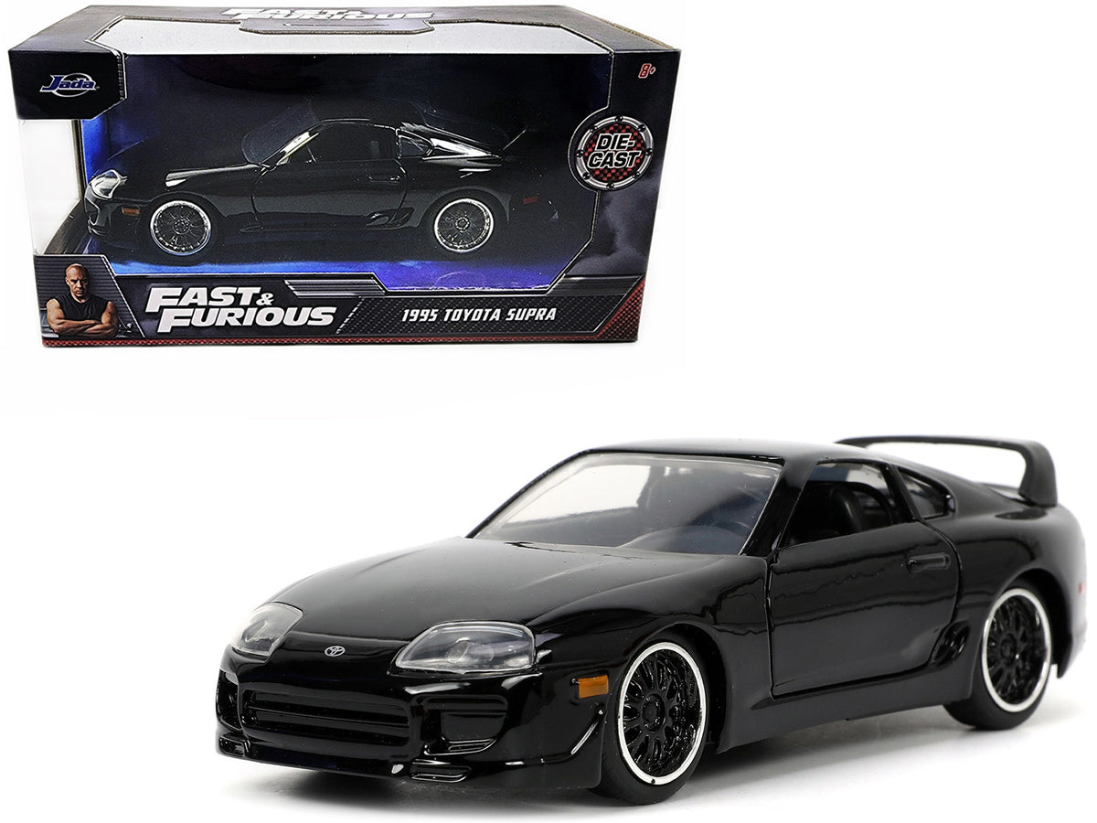 1995 Toyota Supra Black 'Fast & Furious' Movie 1/32 Diecast Model Car by Jada