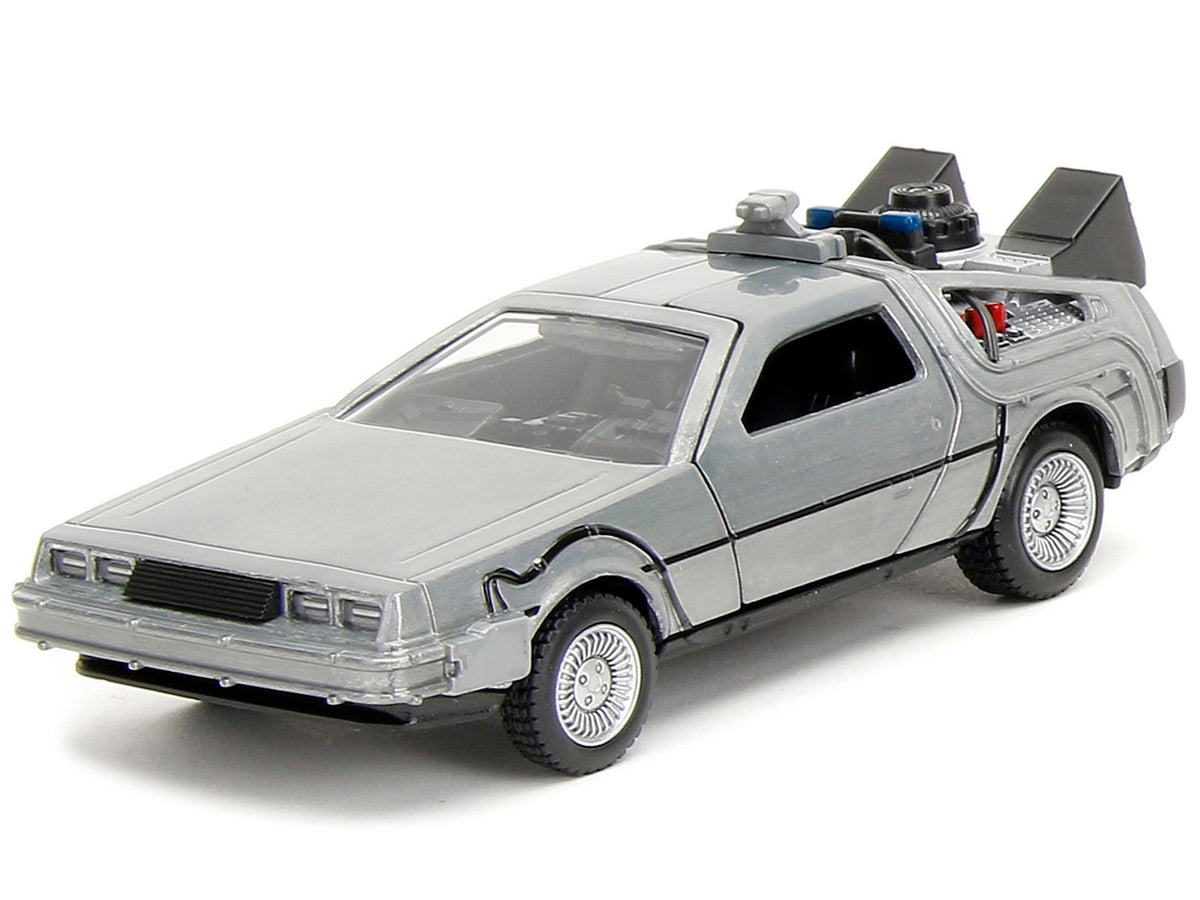 'Back to the Future' Delorean Set of 3 pieces 'Hollywood Rides' Series 1/32 Diecast Model Car by Jada
