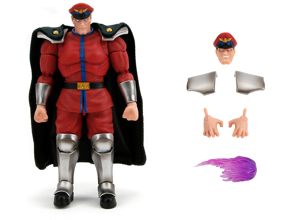 M. Bison 6' Moveable Figure with Accessories and Alternate Head and Hands 'Ultra Street Fighter II: The Final Challengers' (2017) Video Game Model by Jada