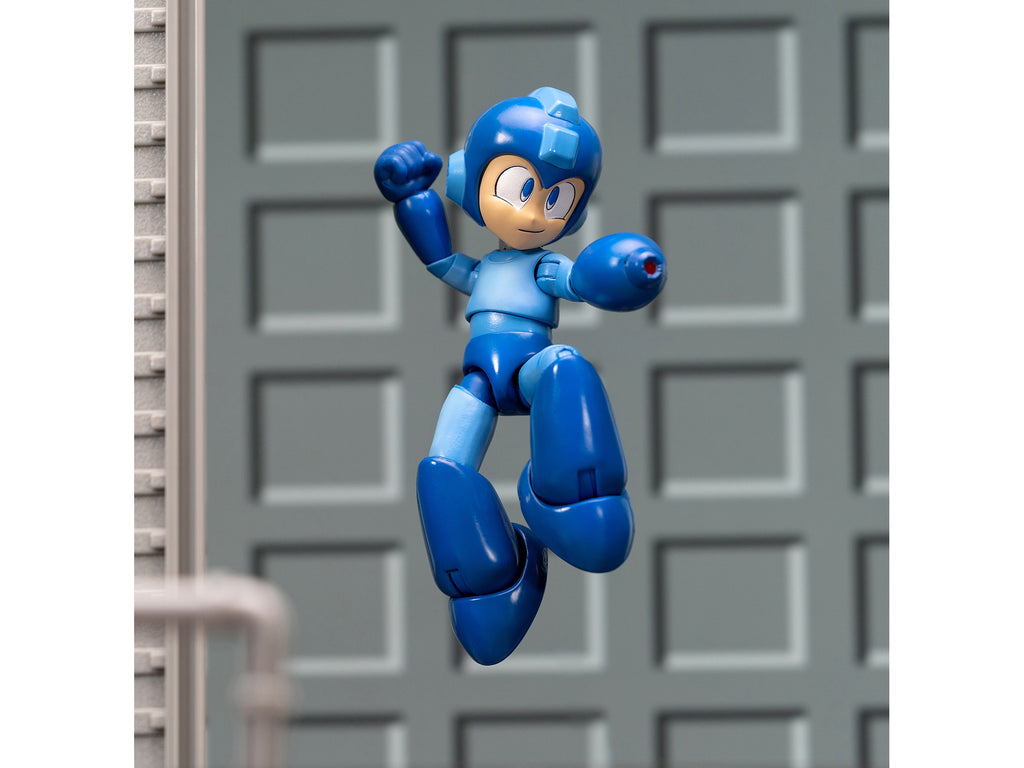 Mega Man 4.5' Moveable Figure with Accessories and Alternate Head and Hands 'Mega Man' (1987) Video Game model by Jada