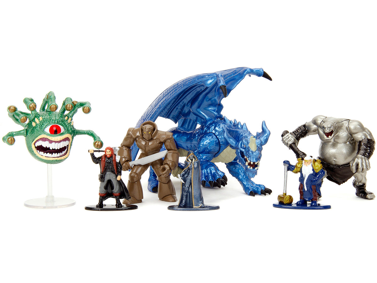 'Dungeons and Dragons' Set of 7 Diecast Figures by Jada