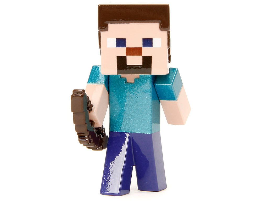 Set of 4 Diecast Figures 'Minecraft' Video Game 'Metalfigs' Series Diecast Models by Jada