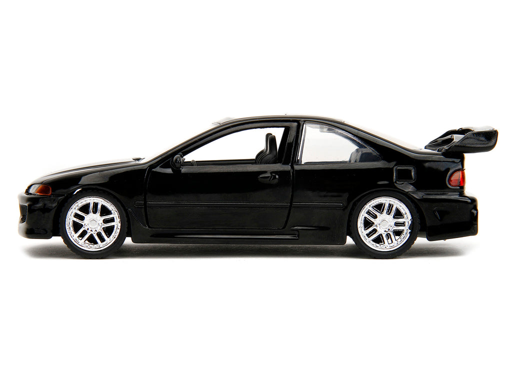 Heist Honda Civic EJ1 Black 'The Fast and the Furious' (2001) Movie 'Fast & Furious' Series 1/32 Diecast Model Car by Jada