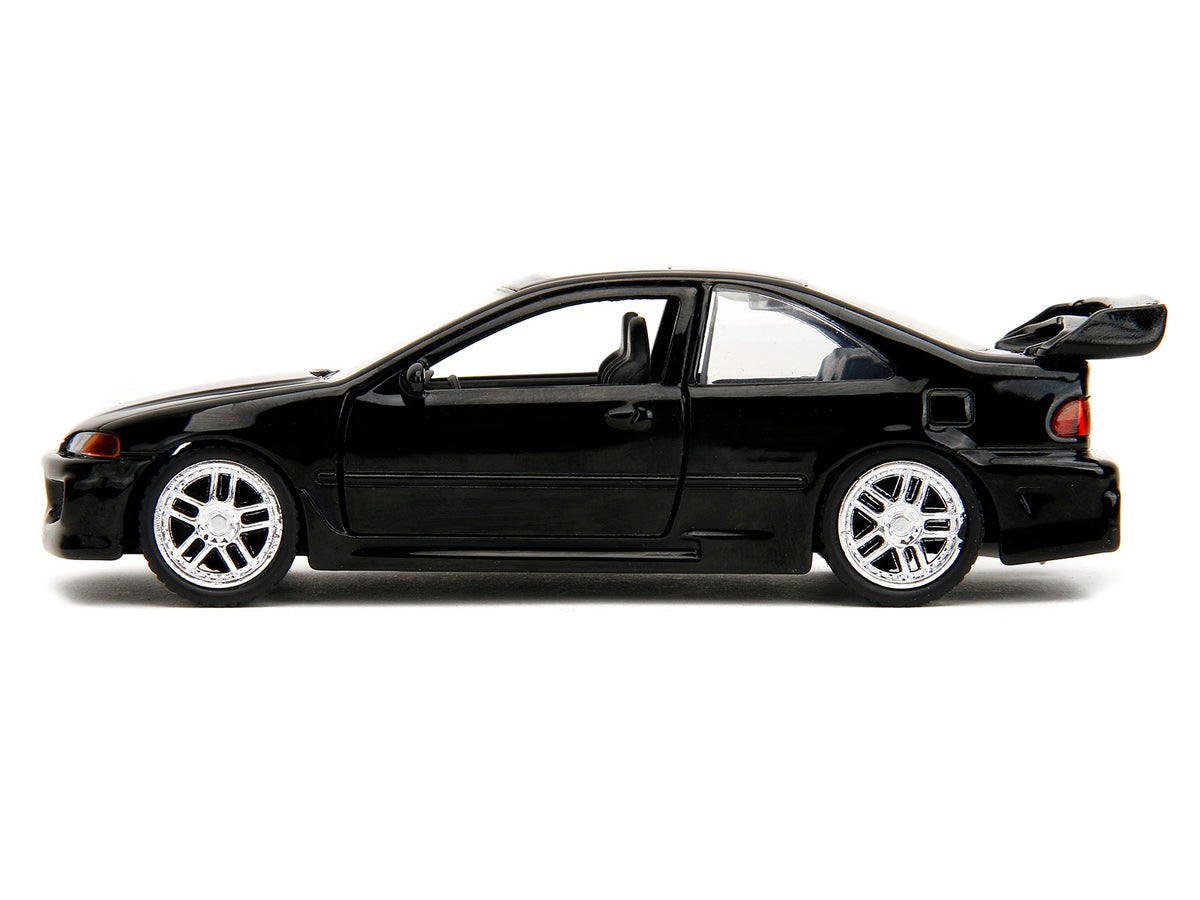 Heist Honda Civic EJ1 Black 'The Fast and the Furious' (2001) Movie 'Fast & Furious' Series 1/32 Diecast Model Car by Jada