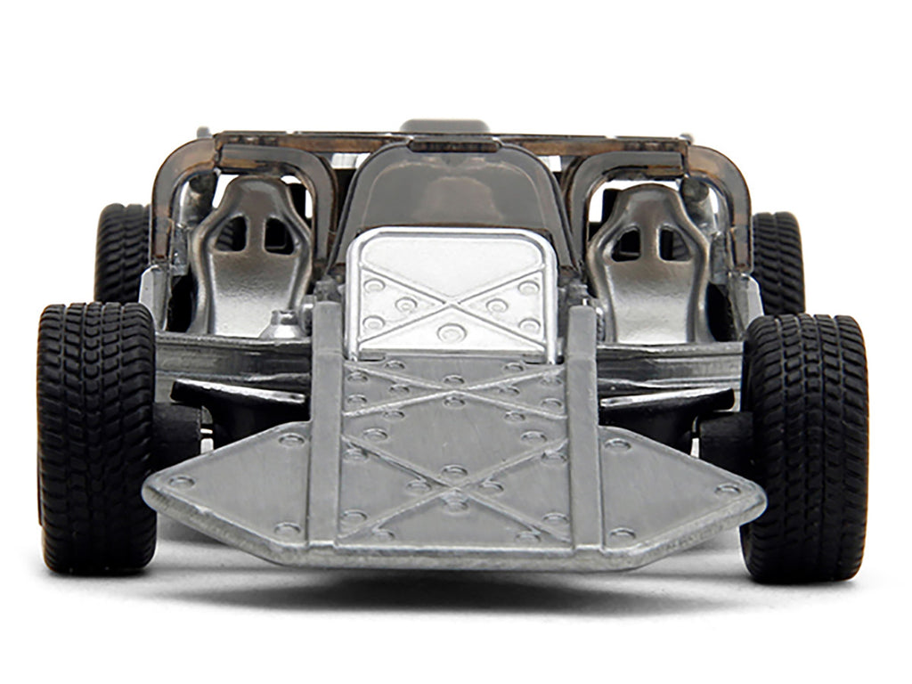 Flip Car Raw Metal 'Fast & Furious 6' (2013) Movie '25 Years of Fast & Furious' Series 1/32 Diecast Model Car by Jada