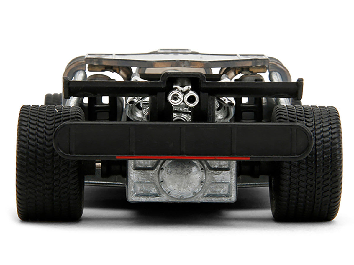 Flip Car Raw Metal 'Fast & Furious 6' (2013) Movie '25 Years of Fast & Furious' Series 1/32 Diecast Model Car by Jada