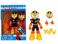 Elec Man 4.5' Moveable Figure with Accessories and Alternate Head and Hands 'Mega Man' (1987) Video Game Model by Jada
