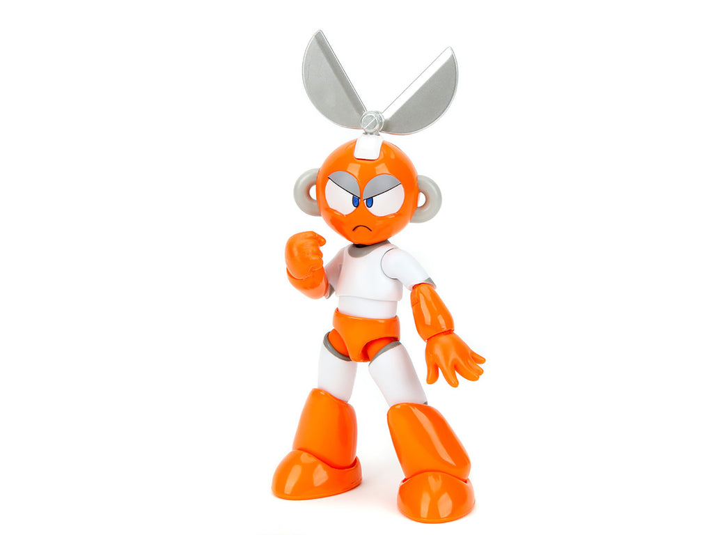 Cut Man 4.5' Moveable Figure with Accessories and Alternate Head and Hands 'Mega Man' (1987) Video Game Model by Jada