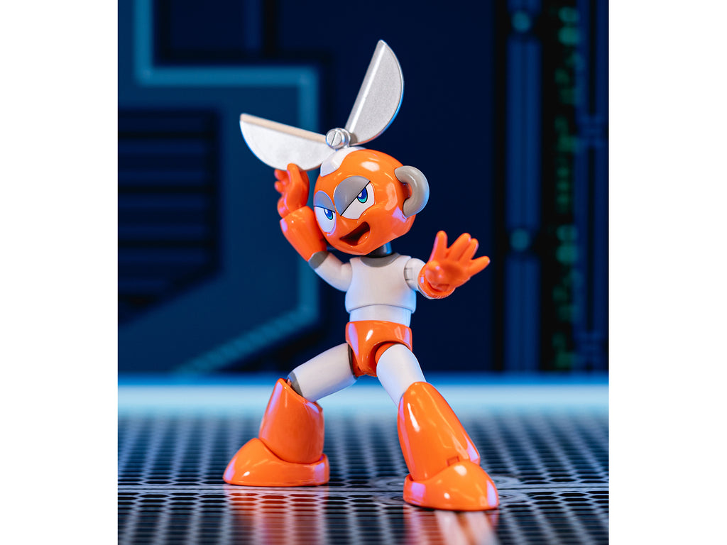 Cut Man 4.5' Moveable Figure with Accessories and Alternate Head and Hands 'Mega Man' (1987) Video Game Model by Jada