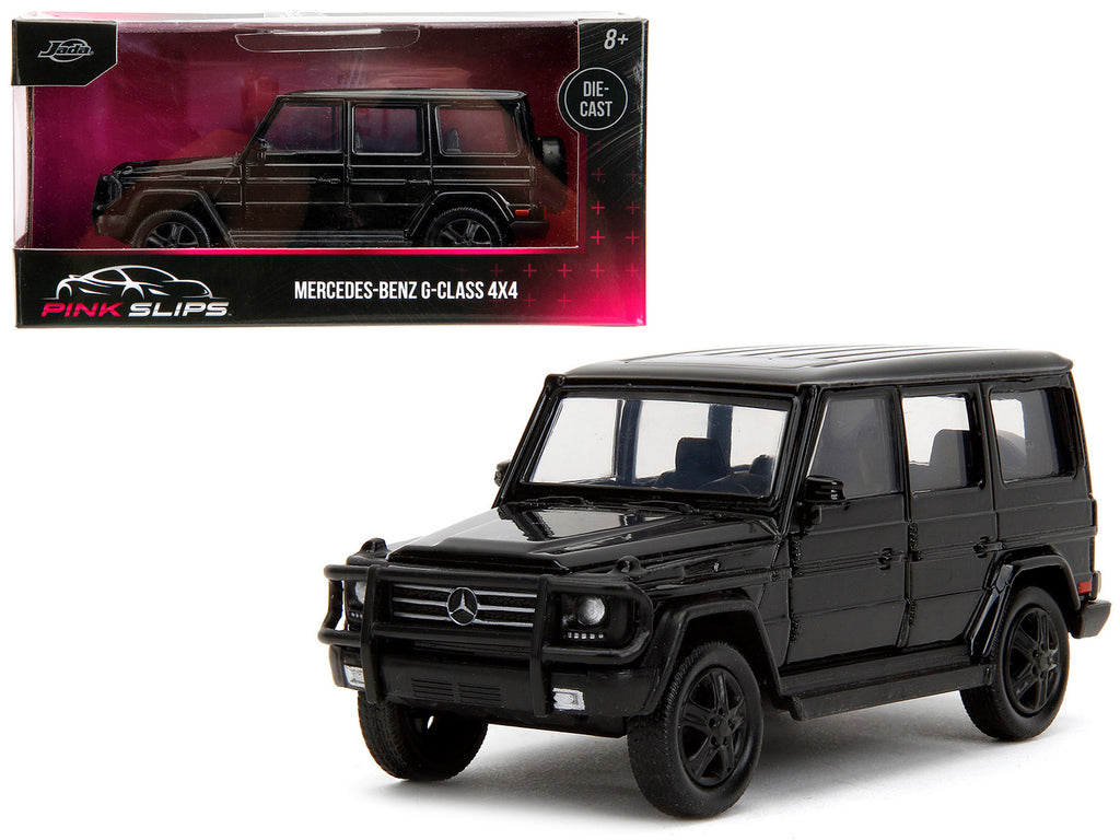 Mercedes-Benz G-Class 4x4 Black 'Pink Slips' Series 1/32 Diecast Model Car by Jada