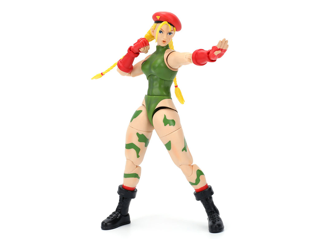 Cammy 6' Moveable Figure with Accessories and Alternate Head and Hands 'Ultra Street Fighter II: The Final Challengers' (2017) Video Game Model by Jada